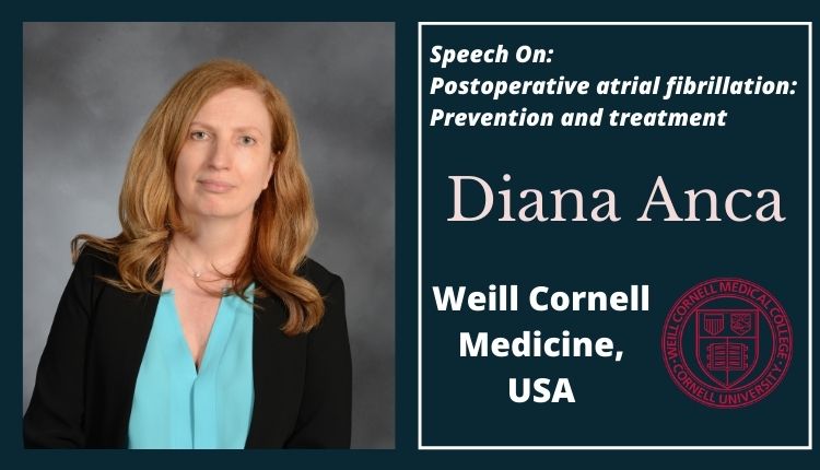 Diana Anca, Weill Cornell Medicine, USA